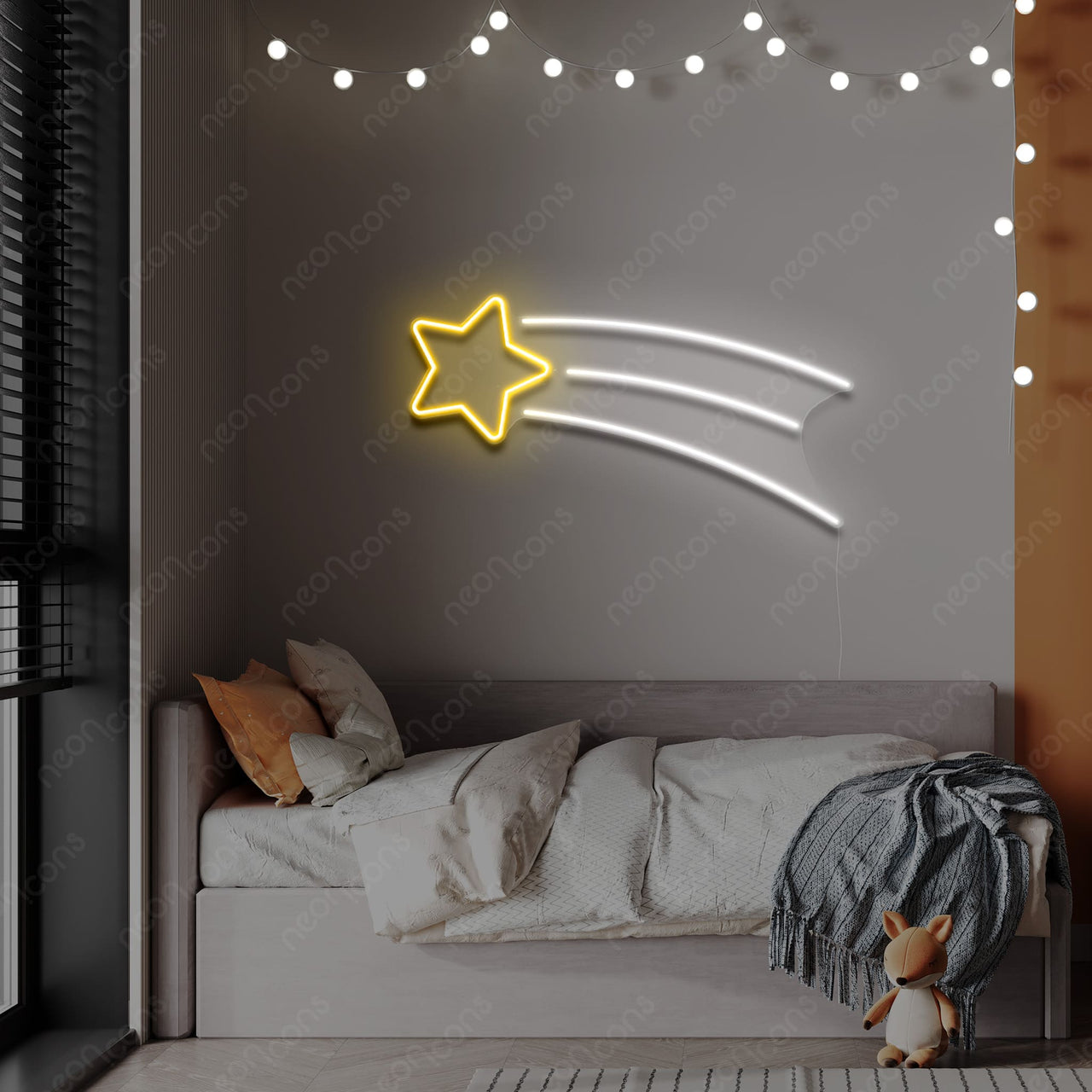 "Shooting Star" LED Neon