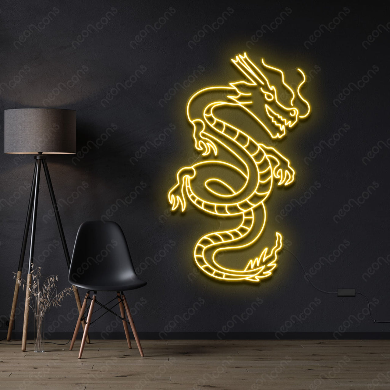 "Blood of The Dragons" Neon Sign by Neon Icons