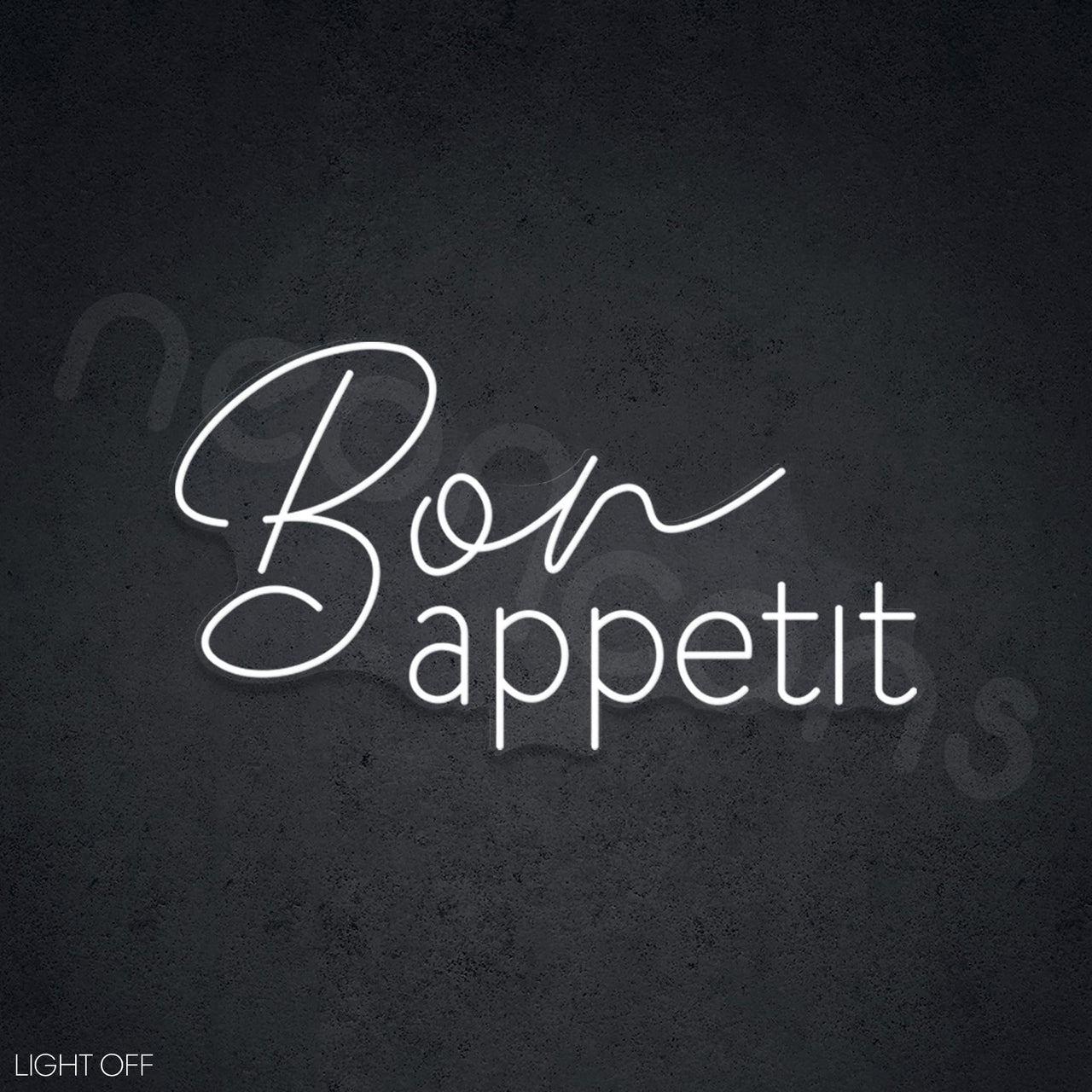 "Bon Appetit" Neon Sign by Neon Icons