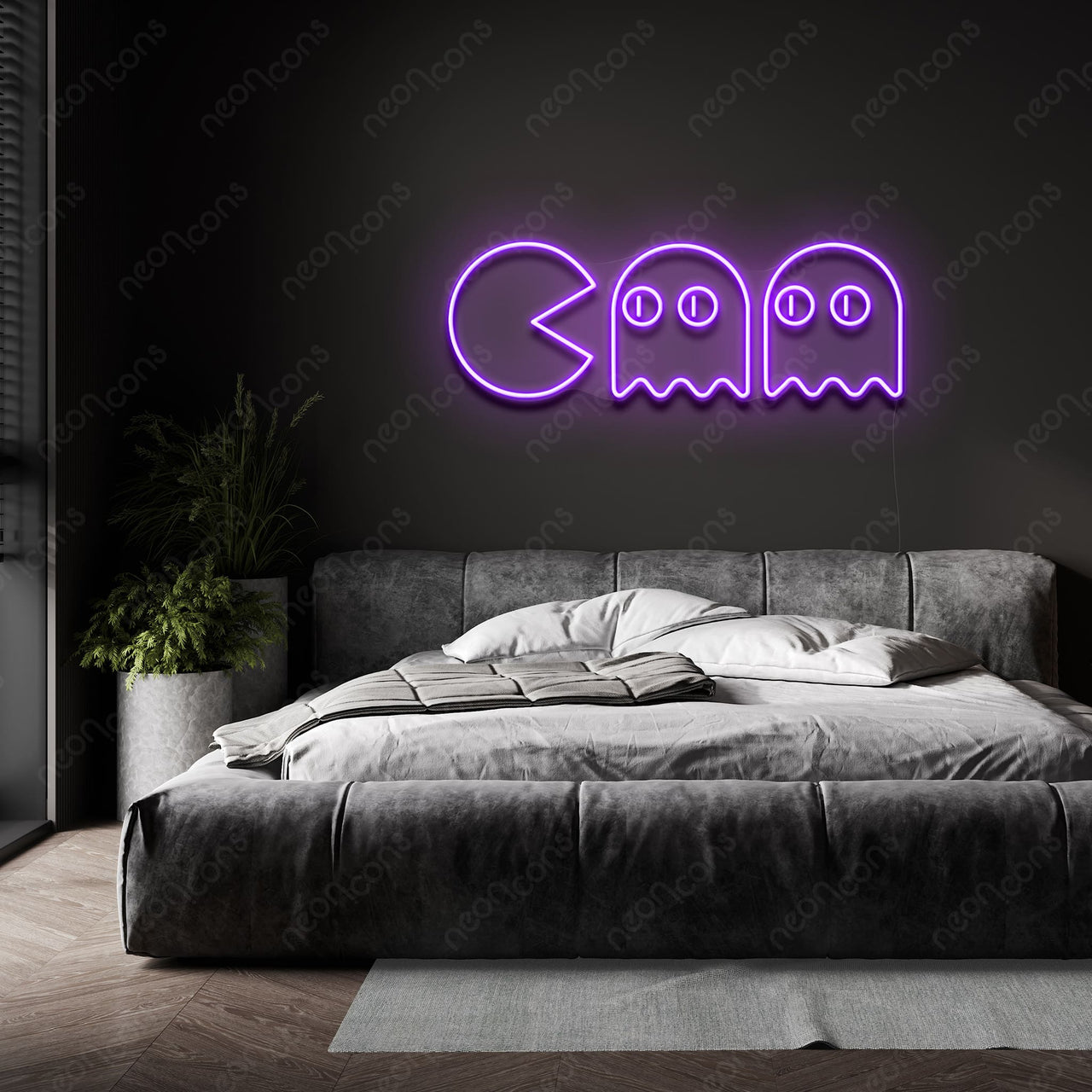 "Chasing Ghosts" LED Neon by Neon Icons