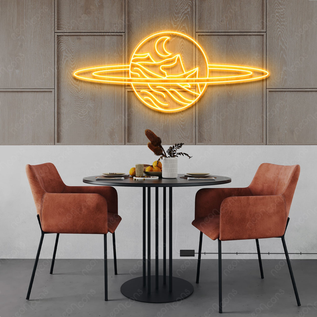 "Deserted Planet" LED Neon by Neon Icons