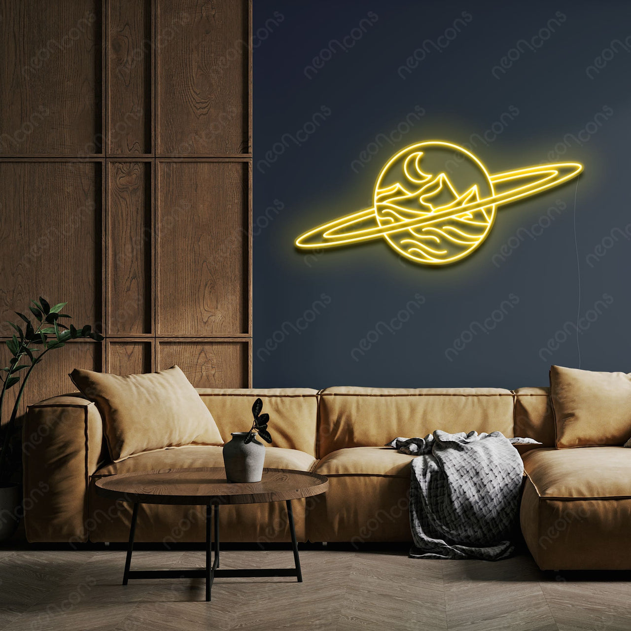 "Deserted Planet" LED Neon by Neon Icons