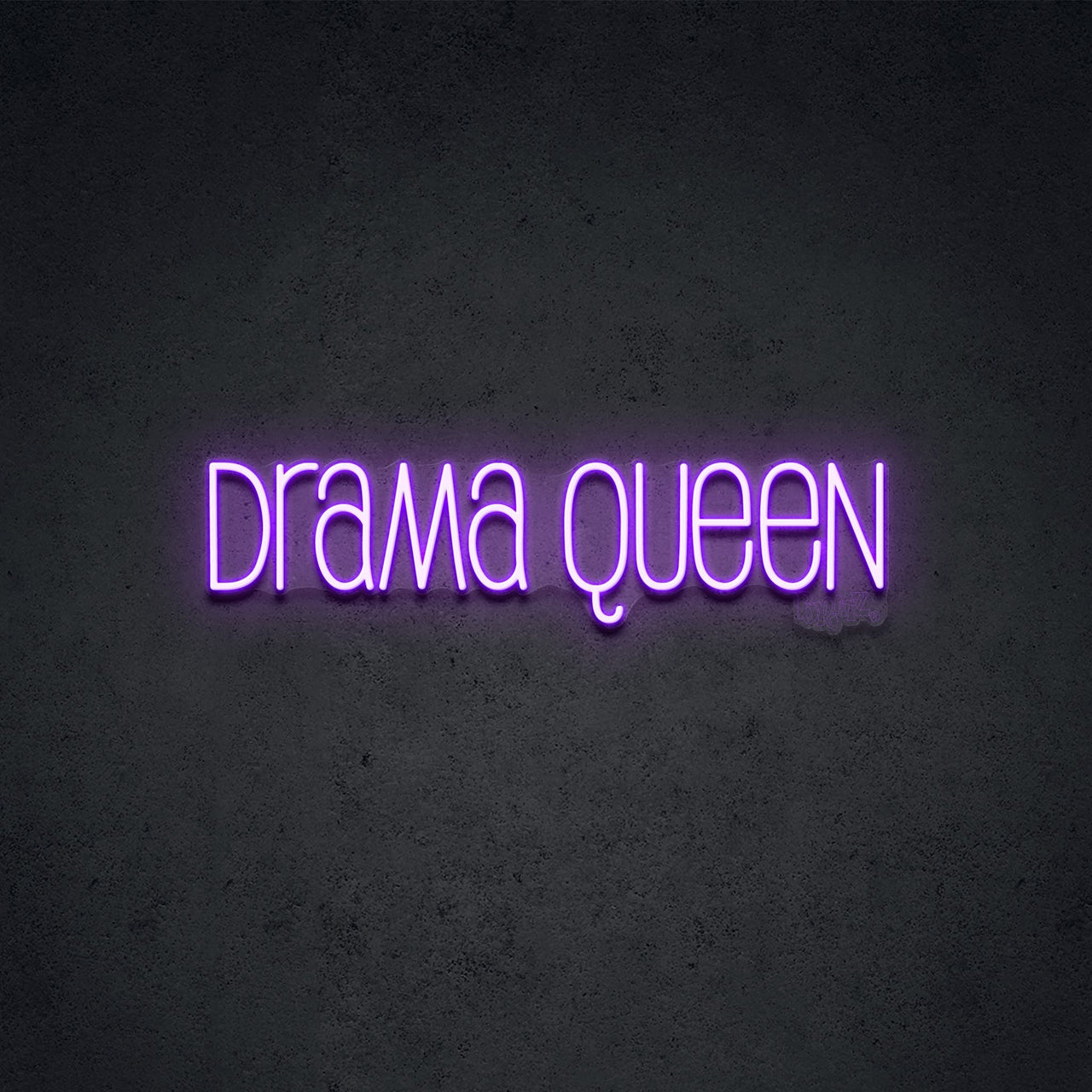 "Drama Queen by Bratz" LED Neon 60cm (2ft) / Purple / LED Neon by Bratz