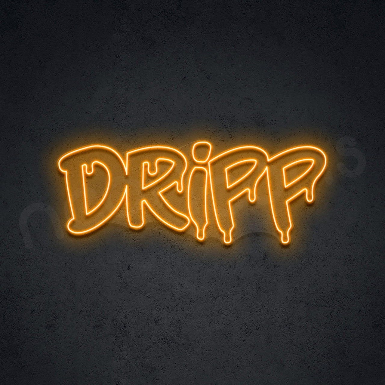 "Dripp" Neon Sign by Neon Icons
