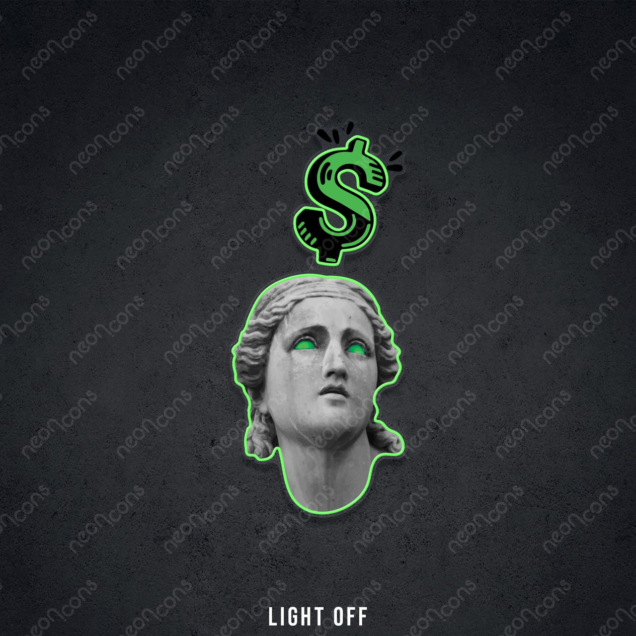 "Eyes on The Prize" LED Neon x Print by Neon Icons