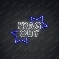 Thumbnail for 'Frag Out' Neon Sign by Neon Icons