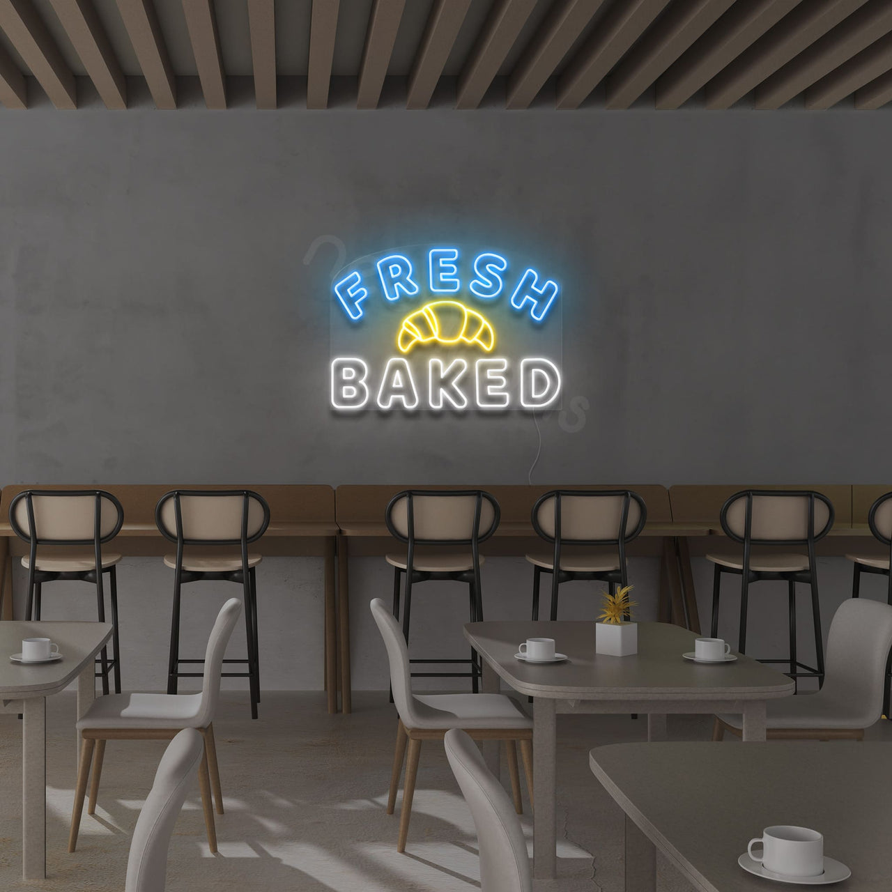 "Fresh Baked" Neon Sign by Neon Icons