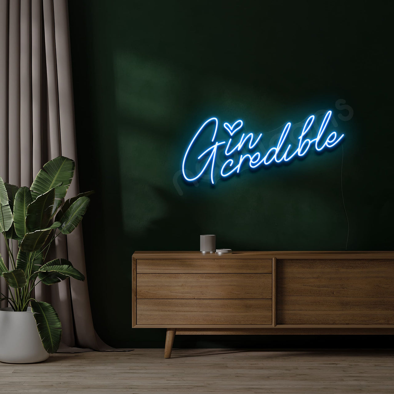 "Gincredible" Neon Sign by Neon Icons