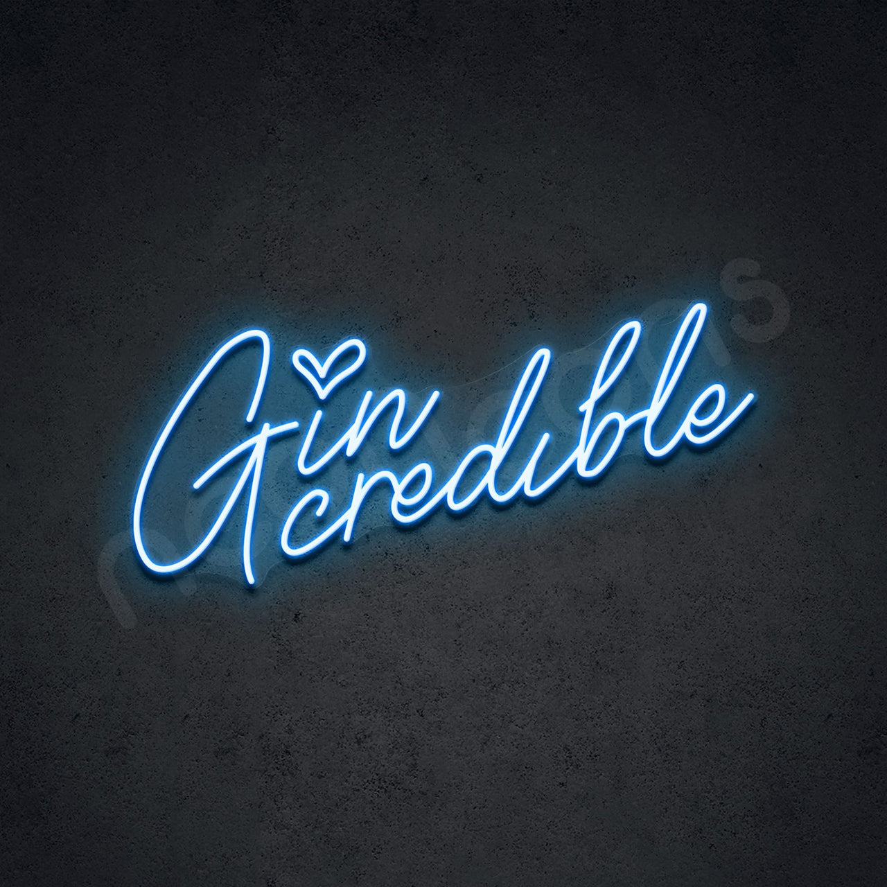 "Gincredible" Neon Sign by Neon Icons