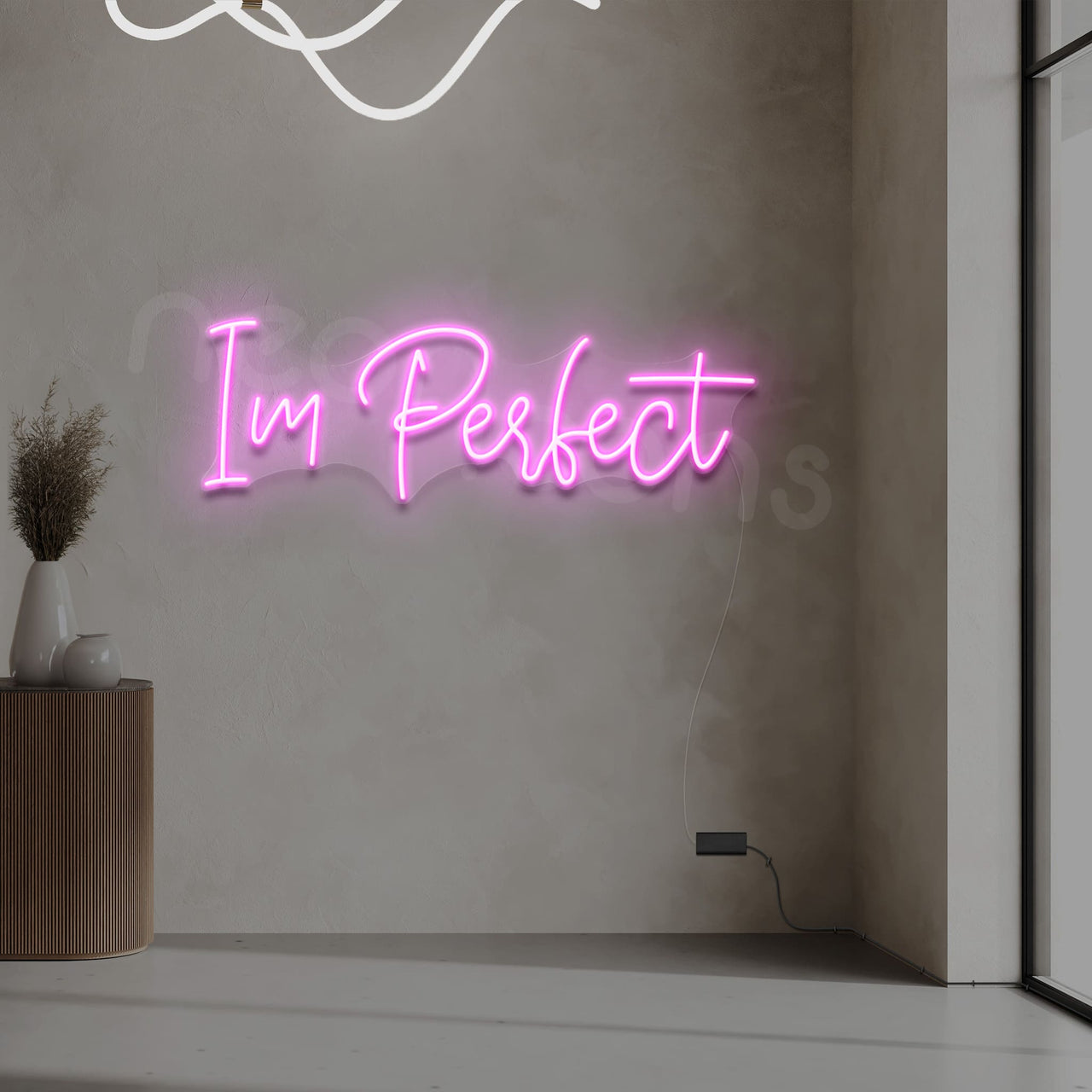 "Im Perfect" Neon Sign by Neon Icons