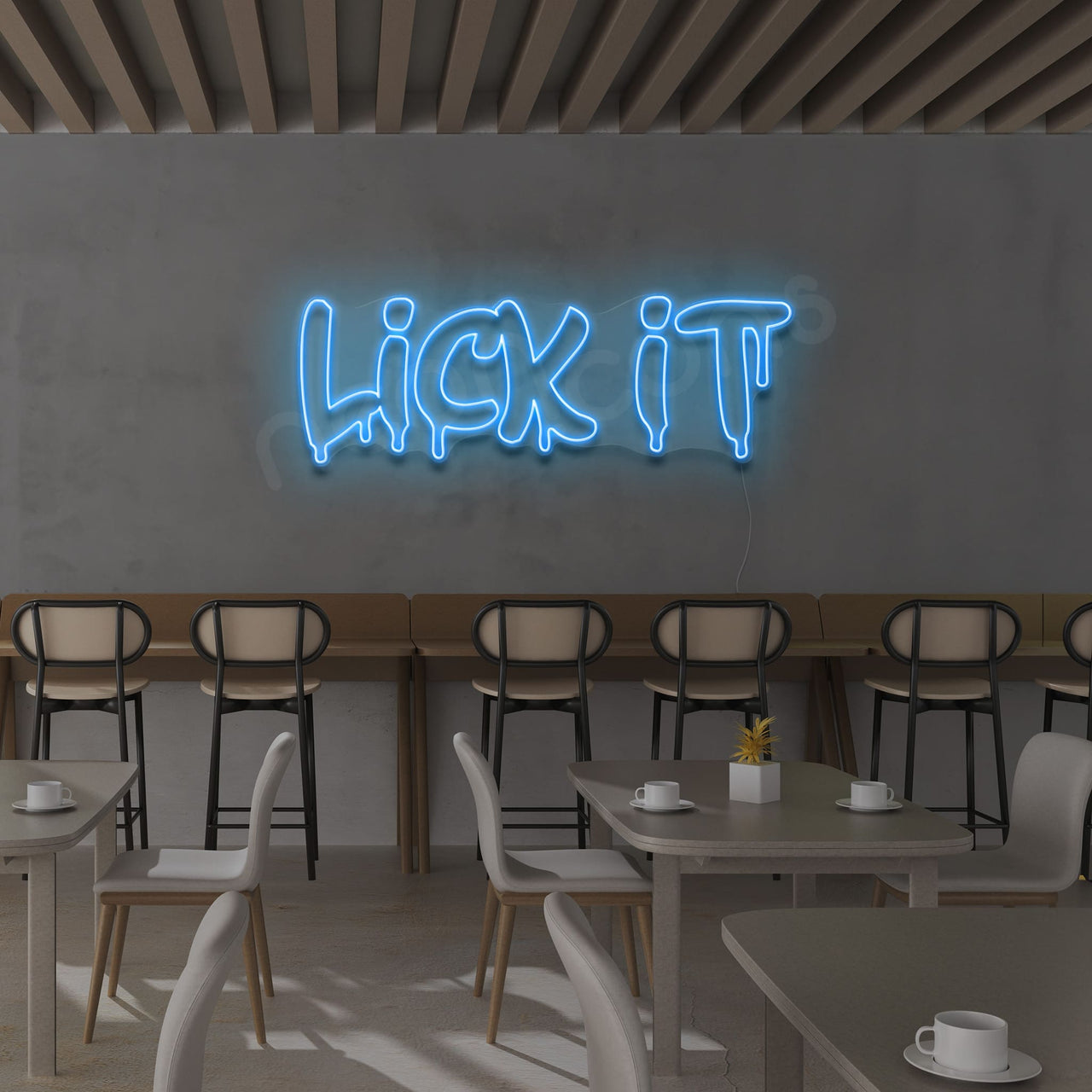 "Lick It" Neon Sign by Neon Icons