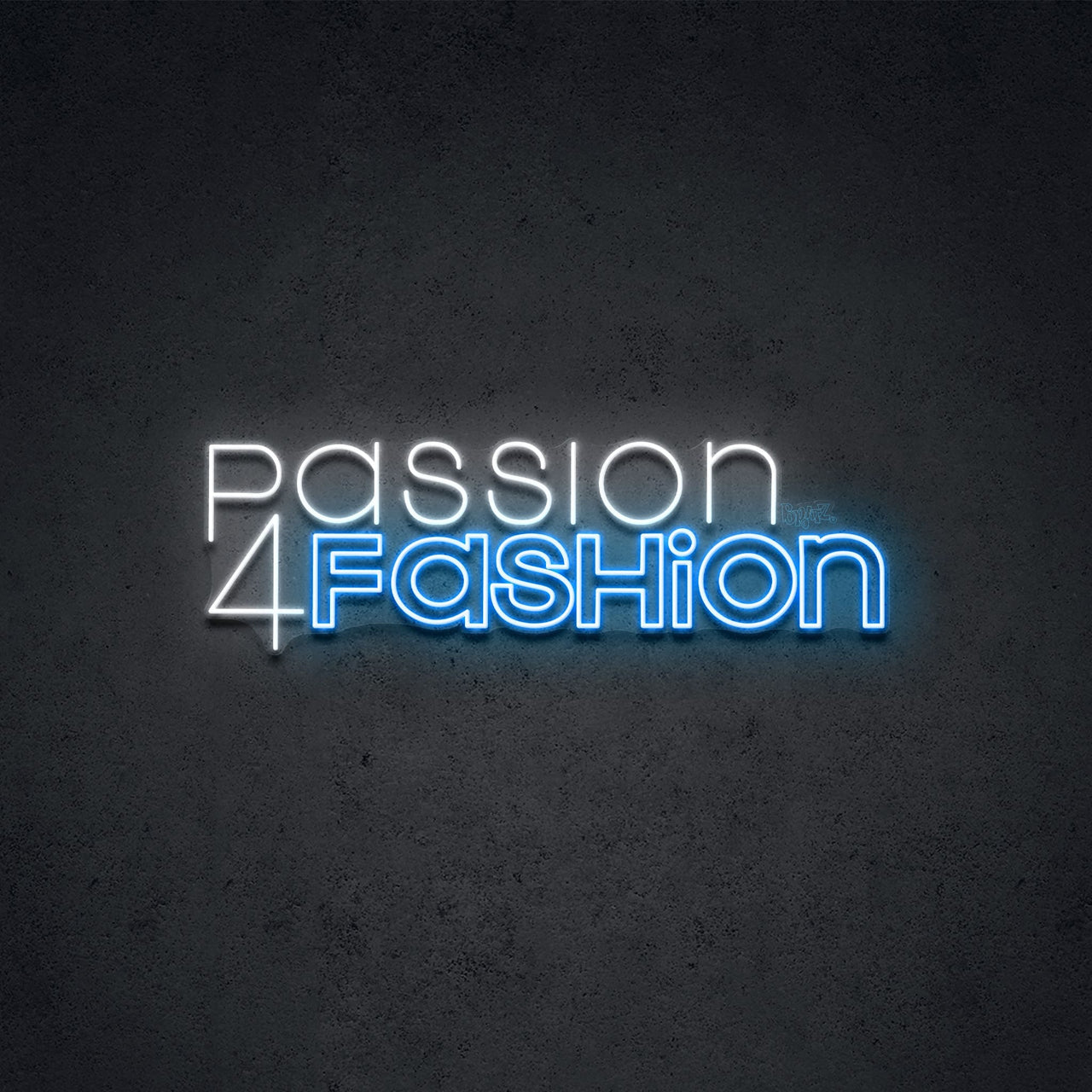 "Passion 4 Fashion by Bratz" LED Neon 75cm (2.5ft) / LED Neon / Ice Blue by Bratz