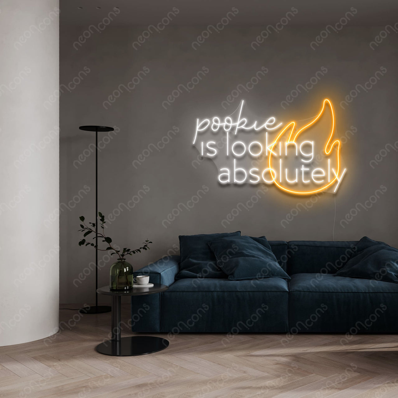 "Pookie Is Fire" LED Neon by Neon Icons