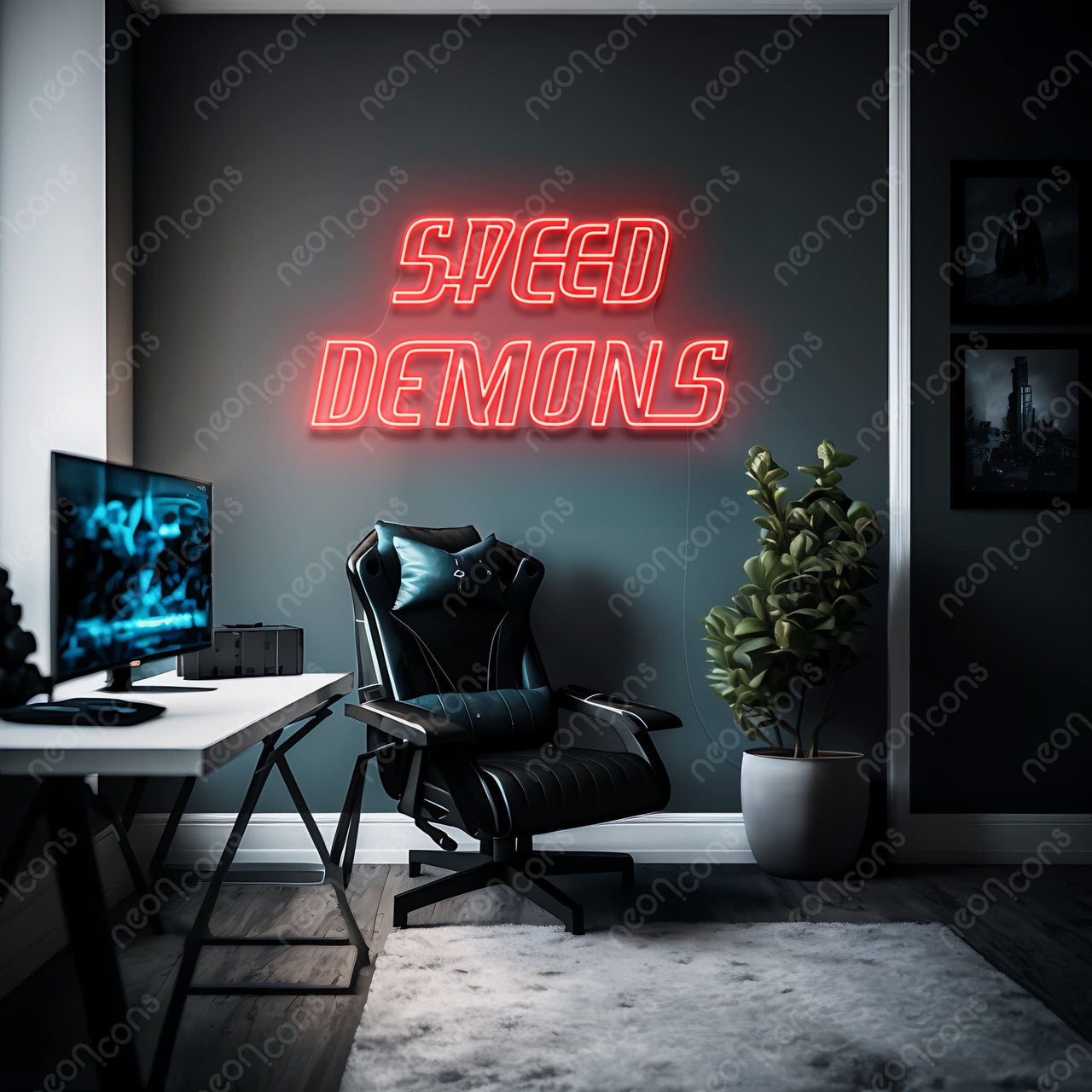 "Speed Demons" LED Neon by Neon Icons