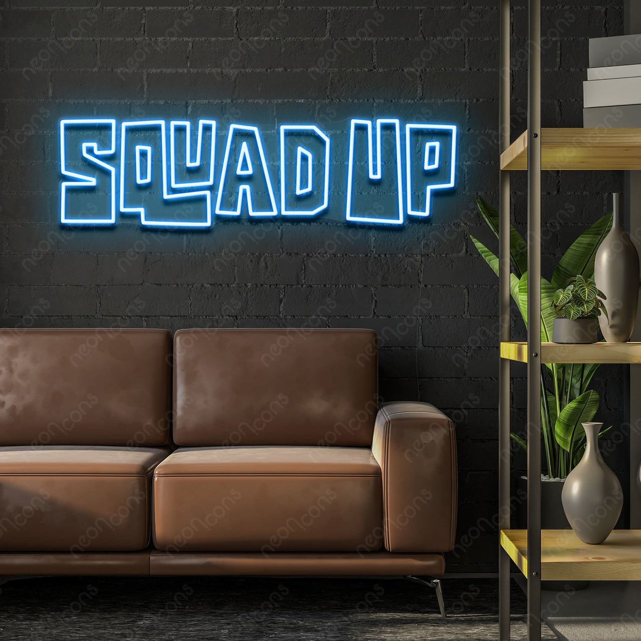 "Squad Up" LED Neon by Neon Icons