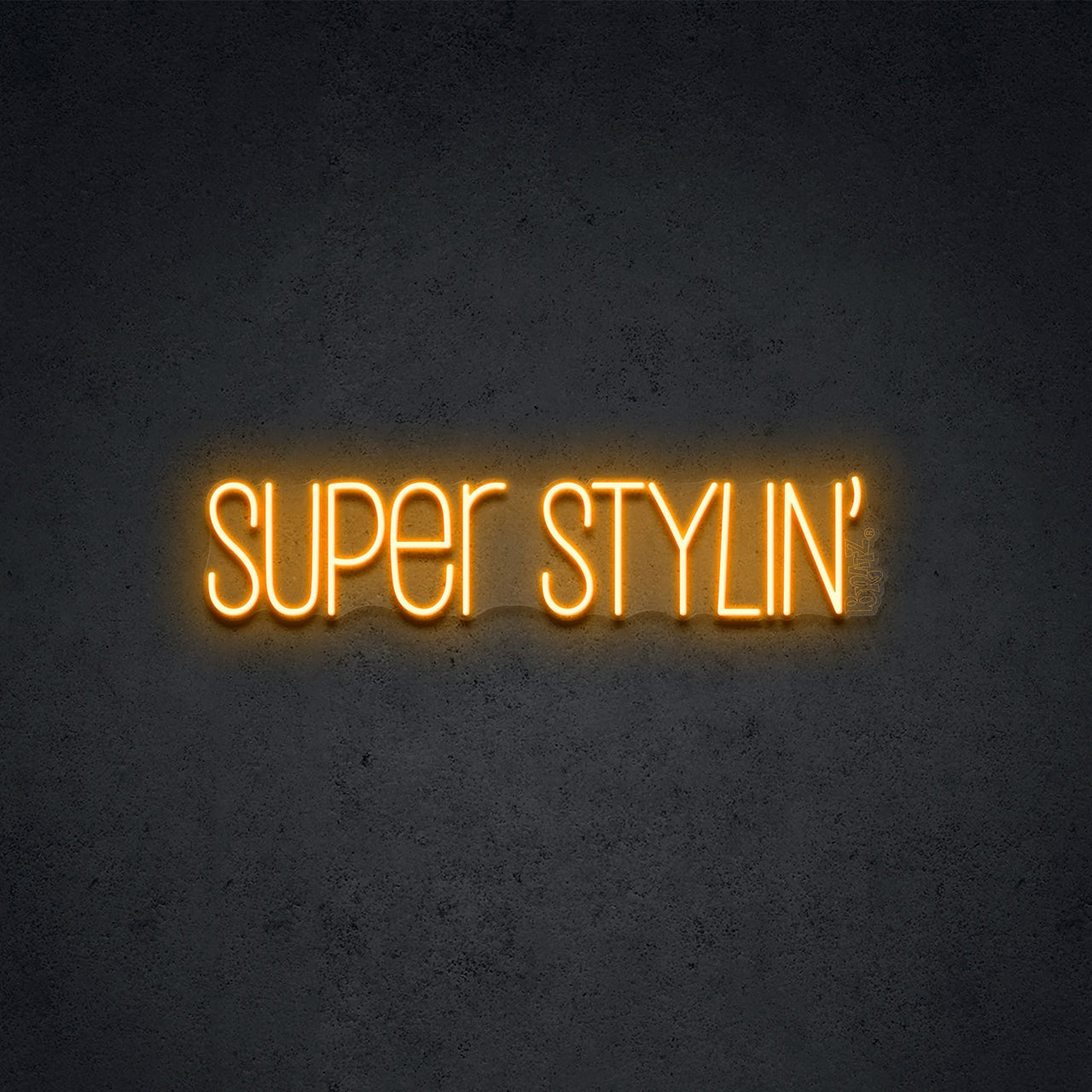 "Super Stylin' by Bratz" LED Neon 60cm (2ft) / LED Neon / Orange by Bratz