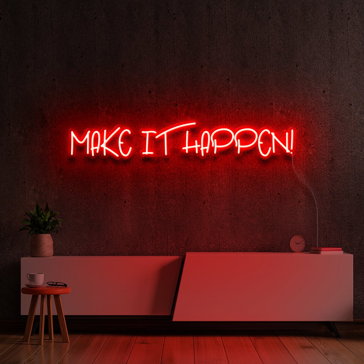 "Make It Happen" Neon Sign by Neon Icons