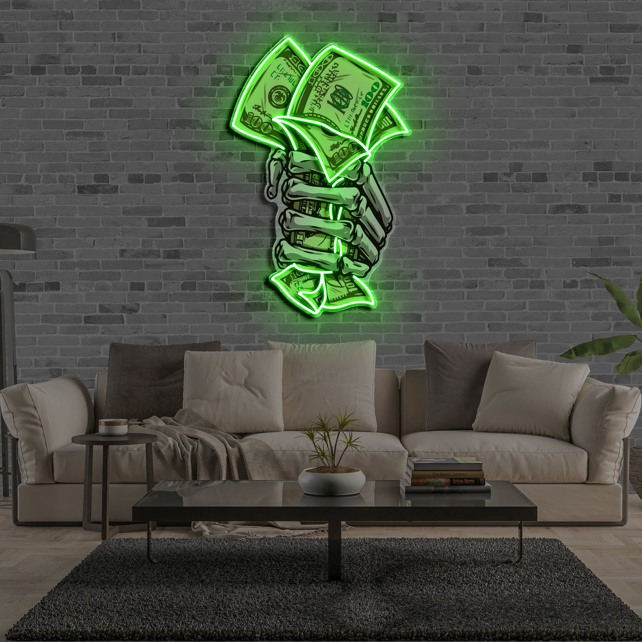 "Take my Money" Neon x Acrylic Artwork by Neon Icons
