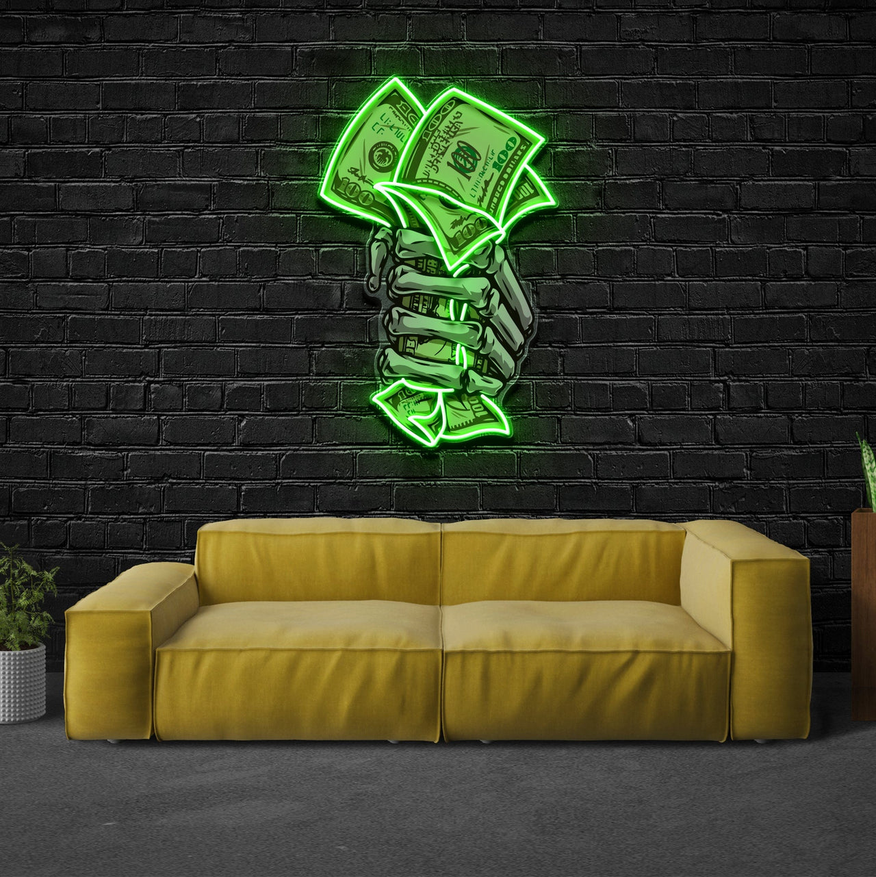 "Take my Money" Neon x Acrylic Artwork by Neon Icons