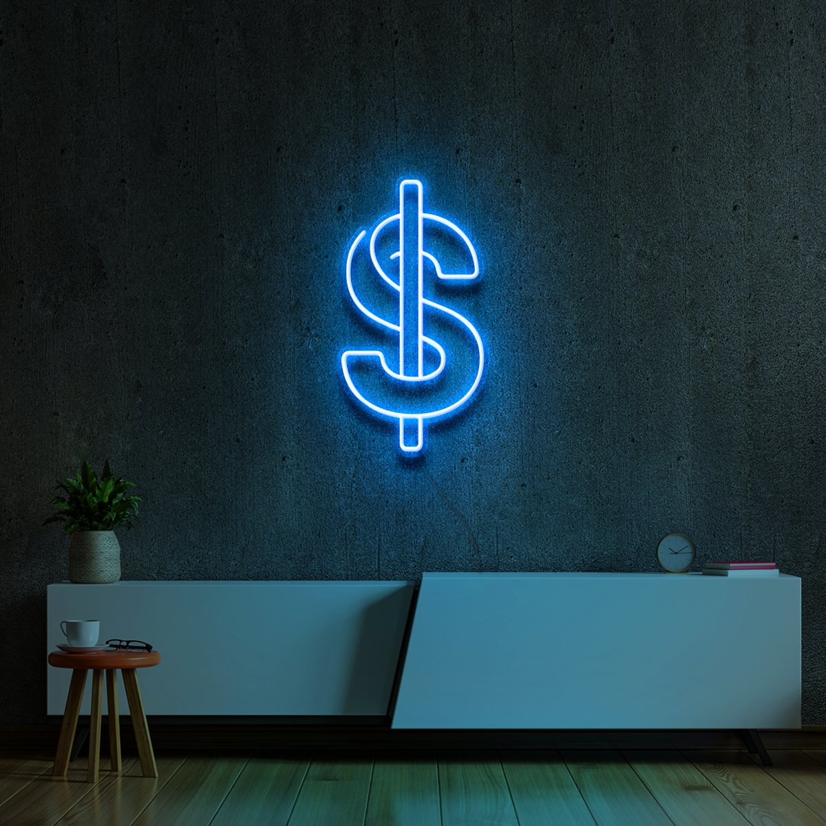 "The Dollar" Neon Sign by Neon Icons